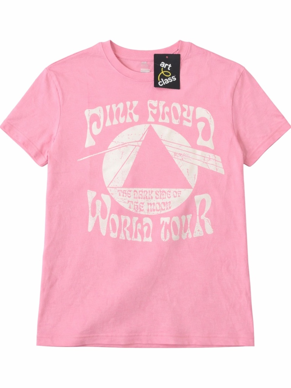 art class Pink Graphic 'Pink Floyd World Tour' Short Sleeve Tee C382